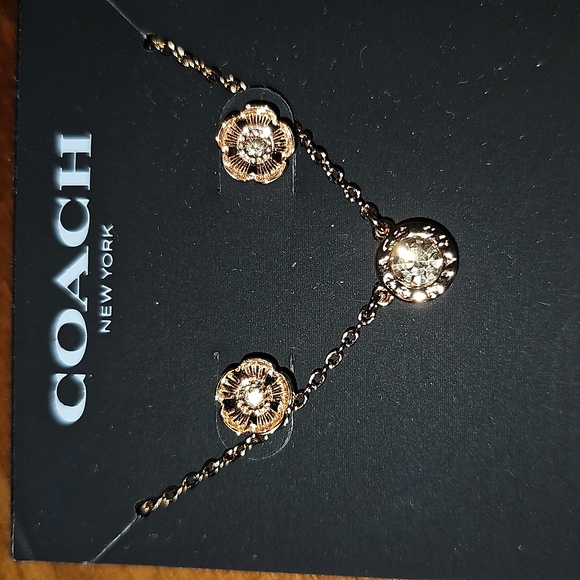 Coach Jewelry Coach Earring And Necklace Set Poshmark